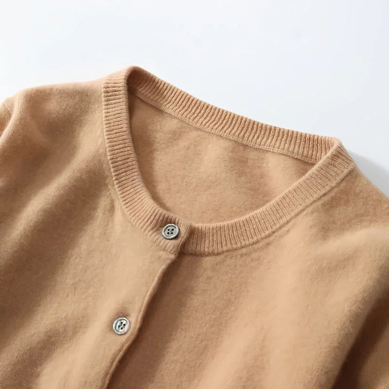 Sienna : Cardigans pour femmes, pull col rond