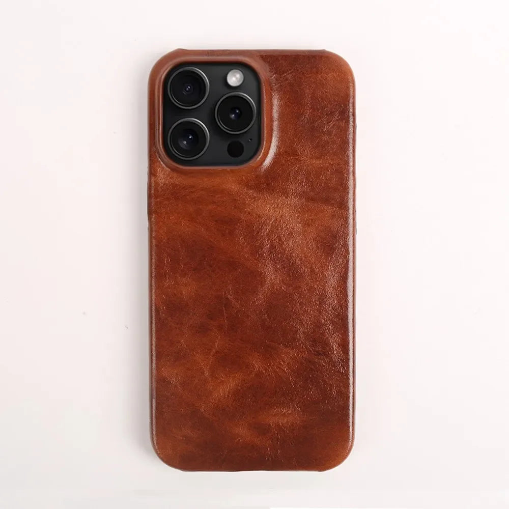 DEN EXECUTIVE - ÆGTE LÆDER IPHONE CASE