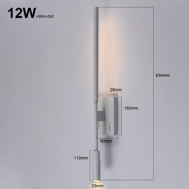 ZERN Minlast - Moderne LED Vegglampe