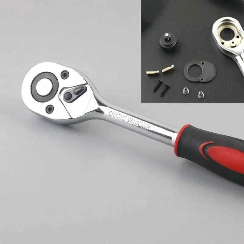 🔧 46-Piece Compact Car Repair Tool Kit 🚗