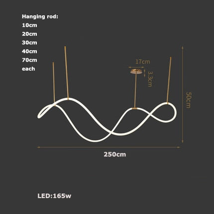 Kolia LED dimbaar zwart wit goud chroom plafonddesigner