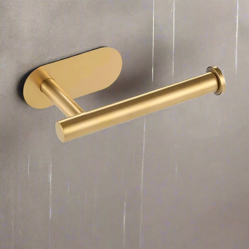 Self-Adhesive Stainless Steel Toilet Paper Holder - Winnie