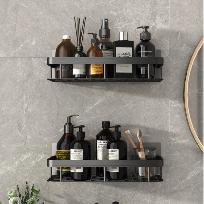 No-Drill Bathroom Corner Shelf: Stylish and Practical Shower Storage Solution