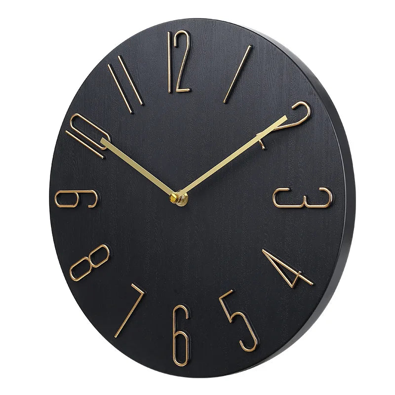 SleekTick – Horloge murale contemporaine ultra silencieuse