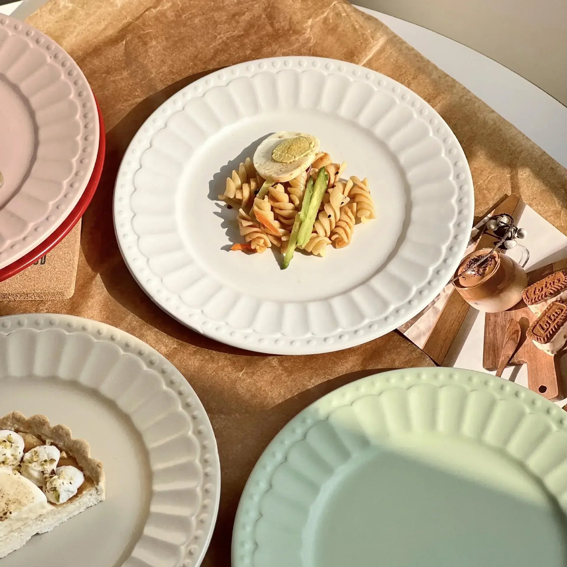 Mina Ceramic Dinner Plates Sets