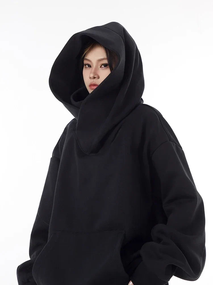 3Leaves Oversized Shell Hoodie