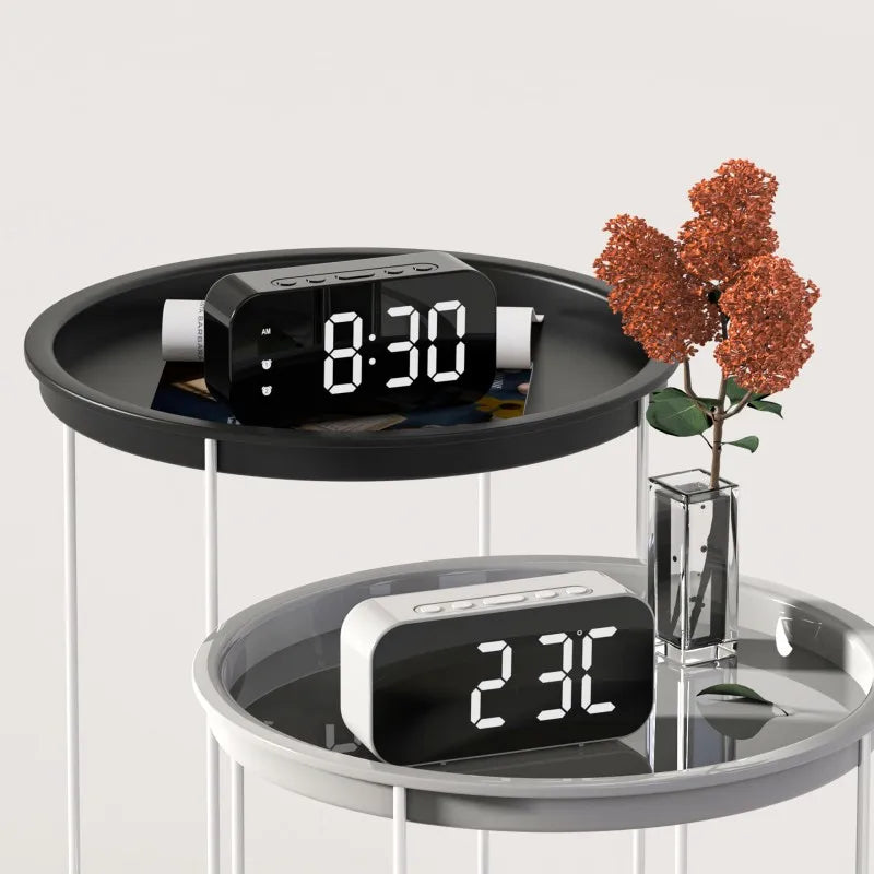 TimeGlow – LED-horloge met temperatuurweergave en dubbele alarmfunctie