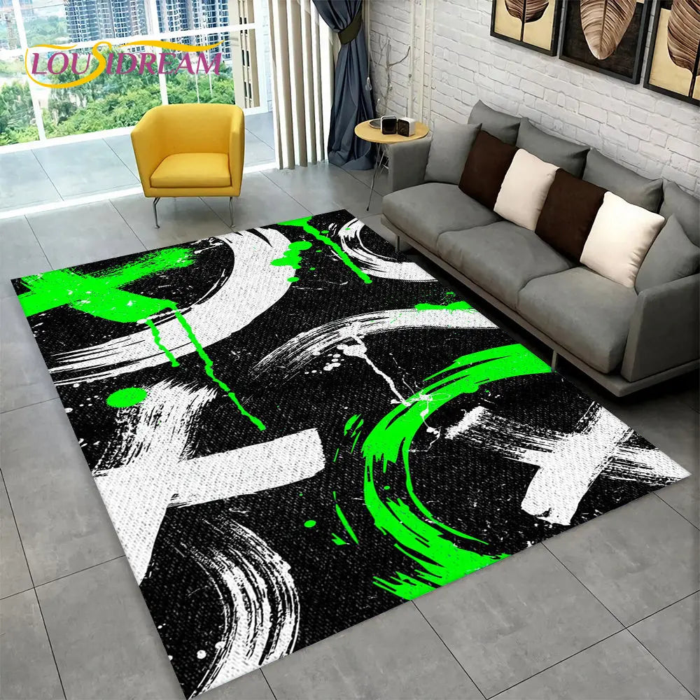 Alex 3D Cartoon Gamer Rug – Fun & Cozy Gamepad Carpet for Kids & Gamers