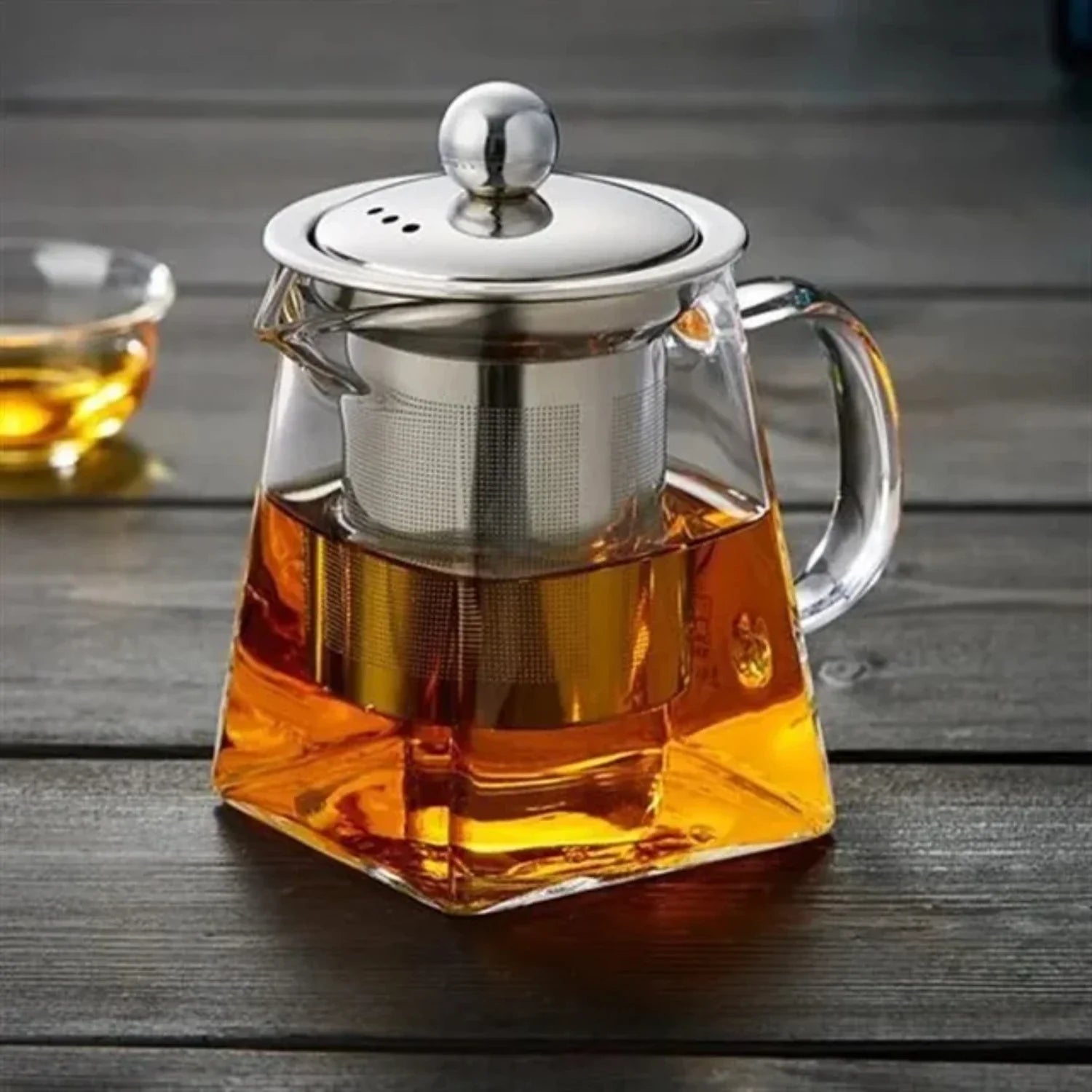 Elegant Glass Teapot and Kettle Maker with Infuser – Perfectly Steeped Tea Set for Kitchen, Dining, and Home Use