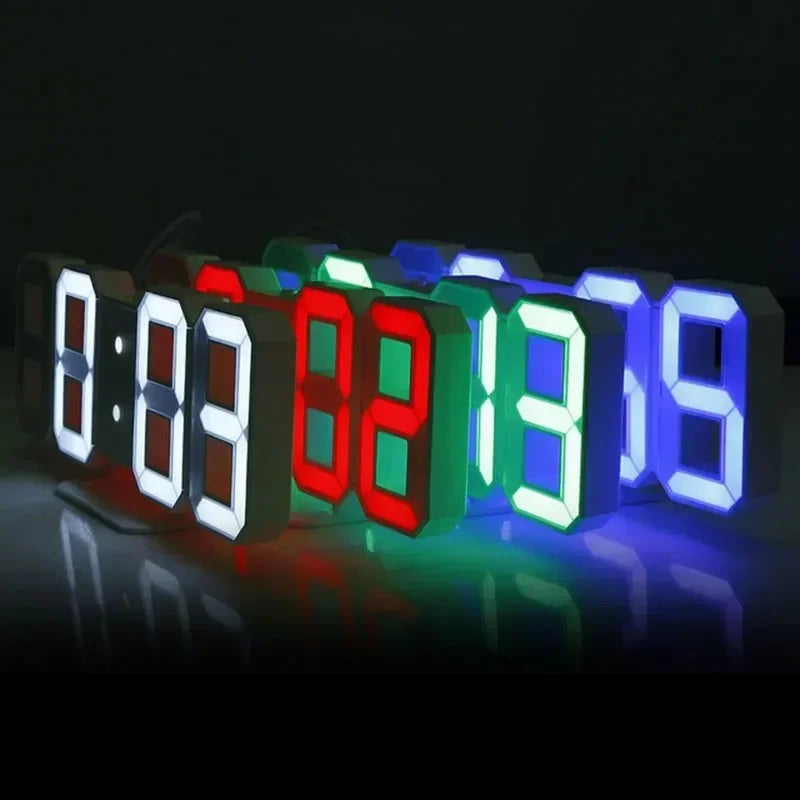 NeoTime – Elektronische 3D-LED-Uhr für die Innendekoration