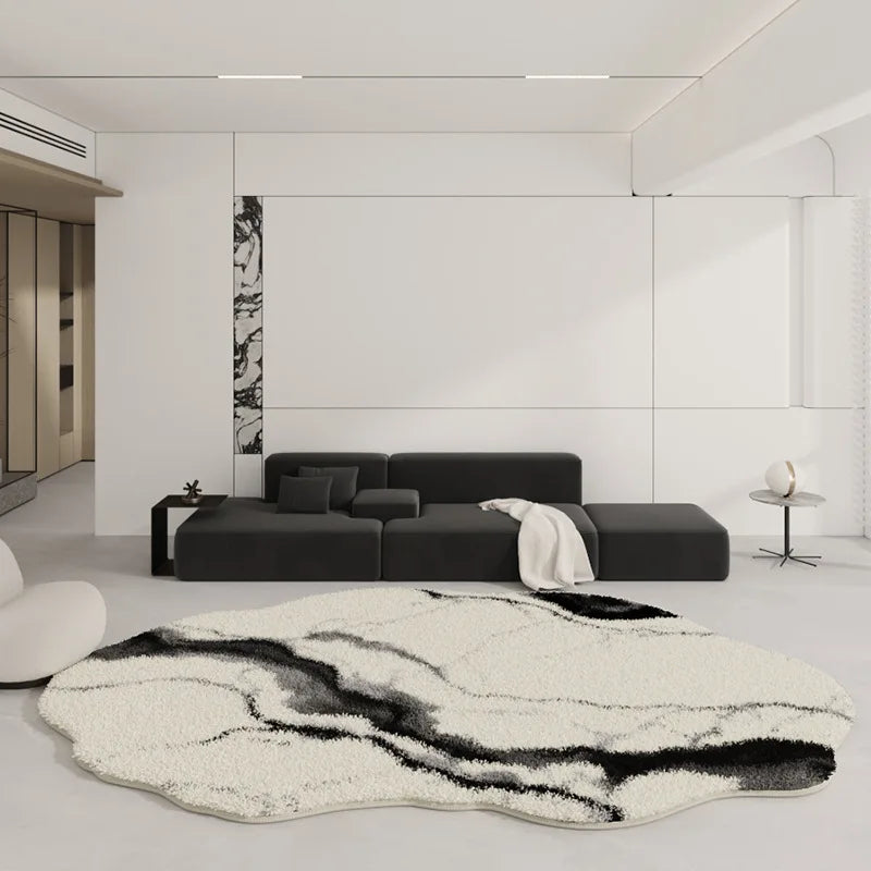 Winnie Modern Minimalist Rug – Soft, Fluffy, and Stylish for Living Spaces