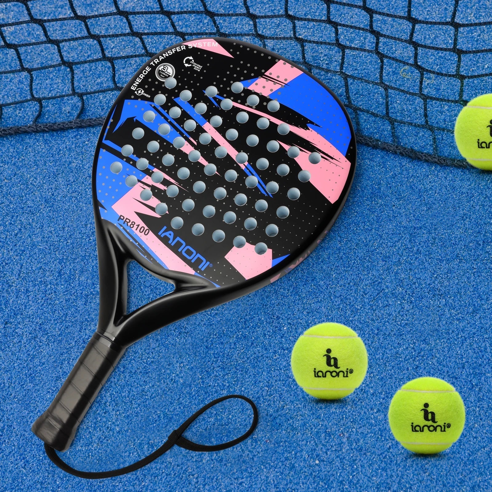 PadelProFlex - Carbonracket met EVA-schuimkern