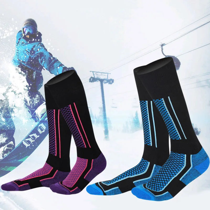 Skisocken – Wärme im Winter für alle | Anti-Kälte-, atmungsaktive, leistungsstarke Outdoor-Socken