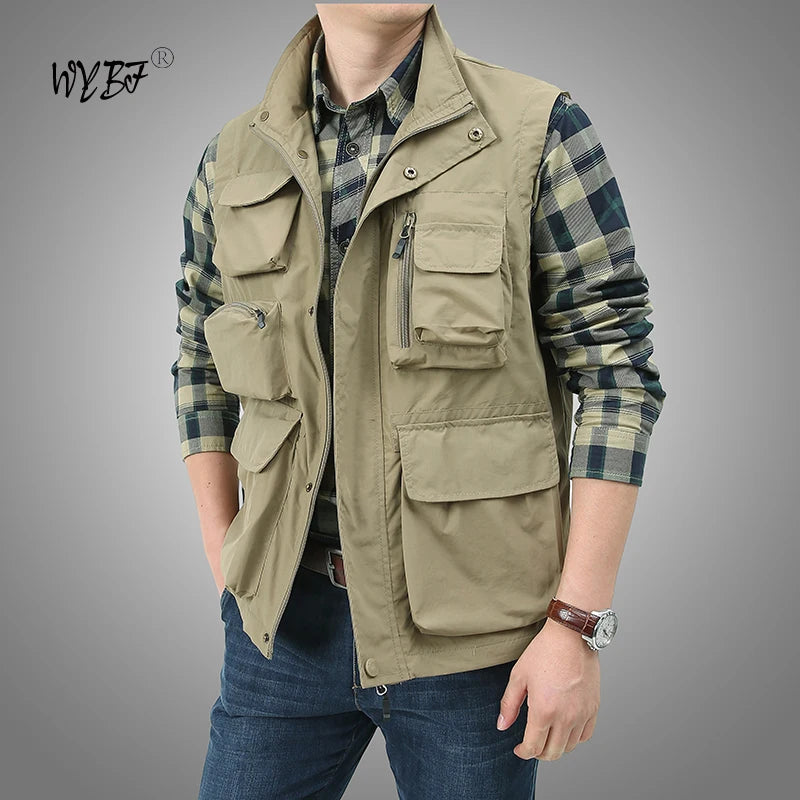 Tactical Hiking Fishing Cargo / Photographer Waistcoat Mesh Vest