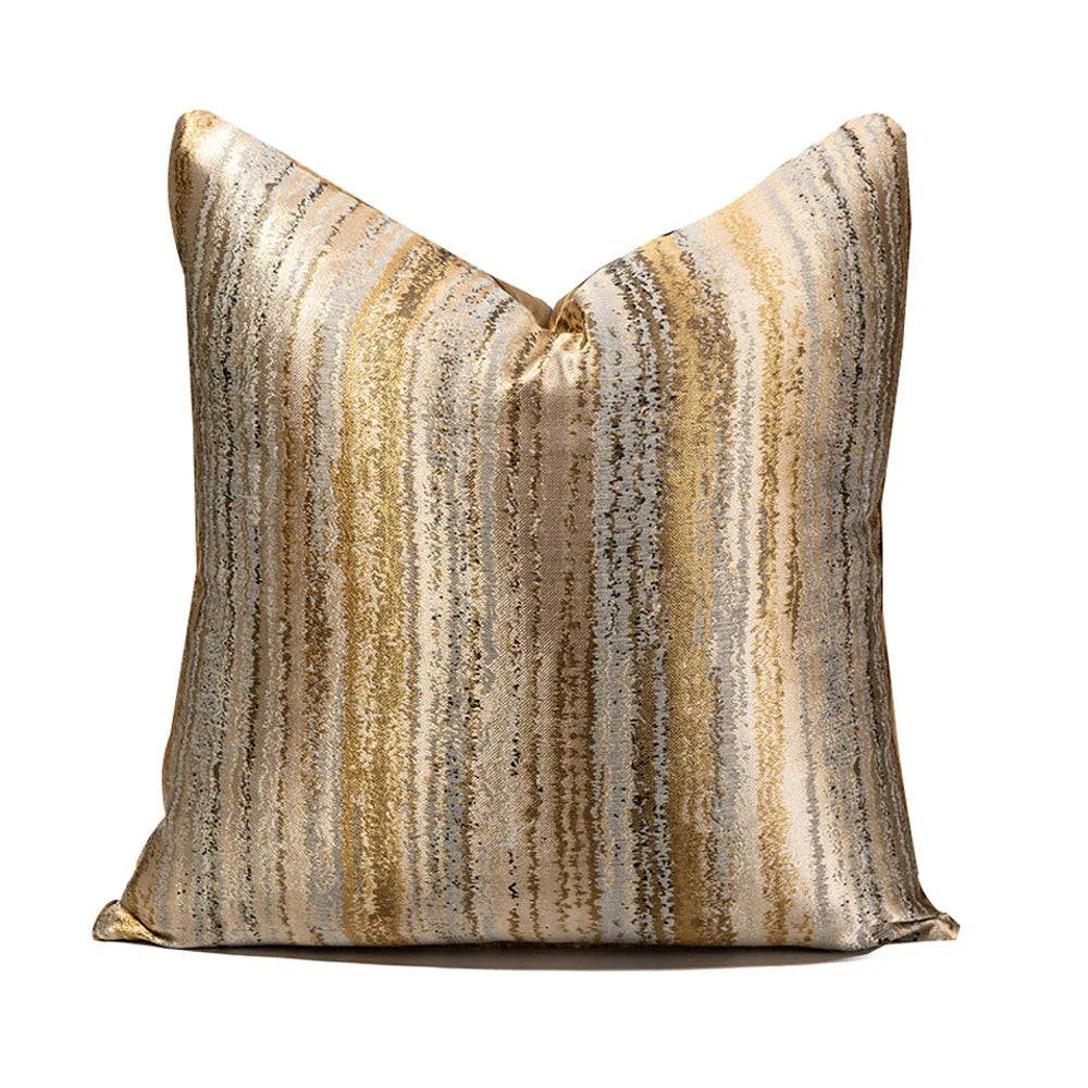 AbstractLuxe - Housse de coussin moderne pour le salon et la chambre