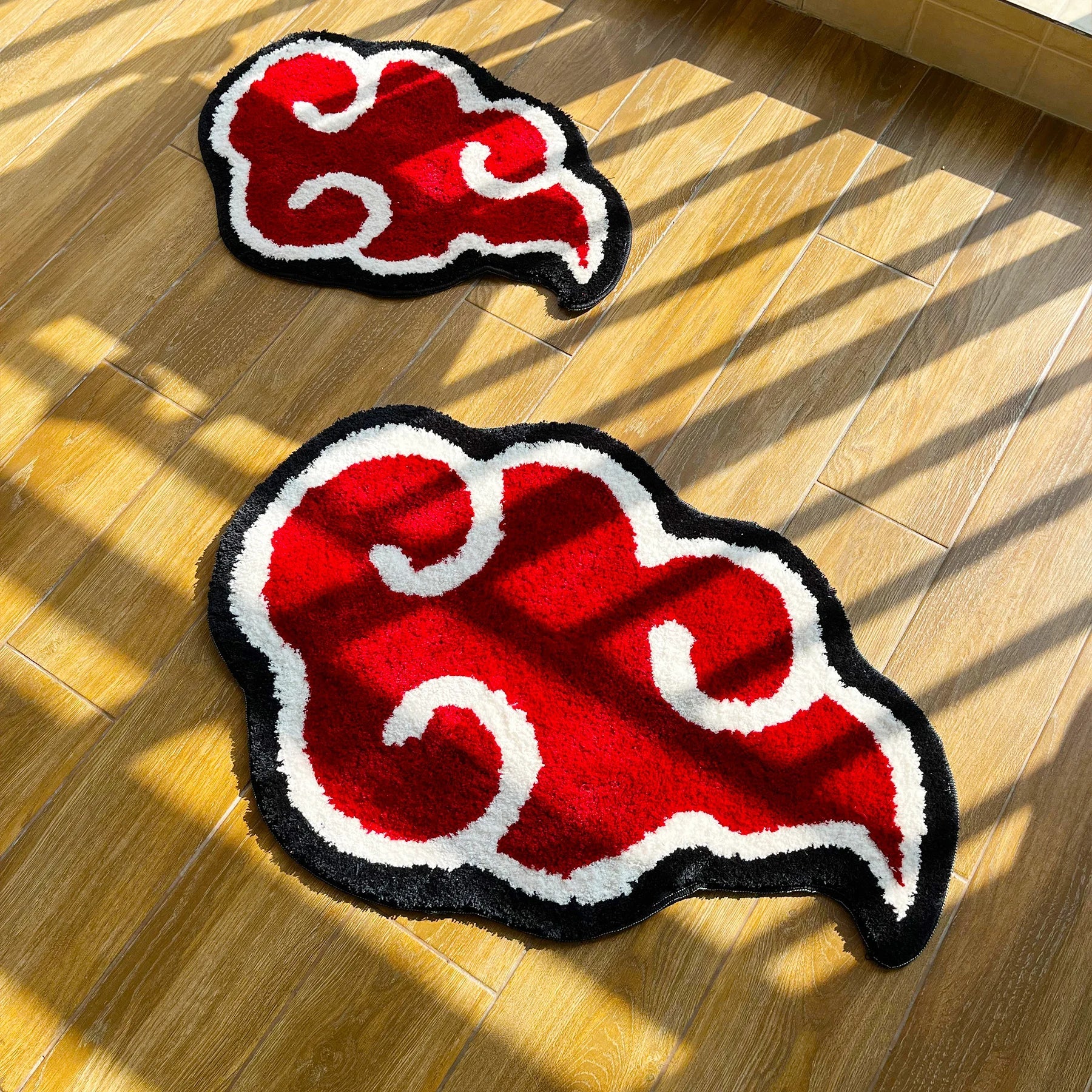 Anime Red Cloud Rug