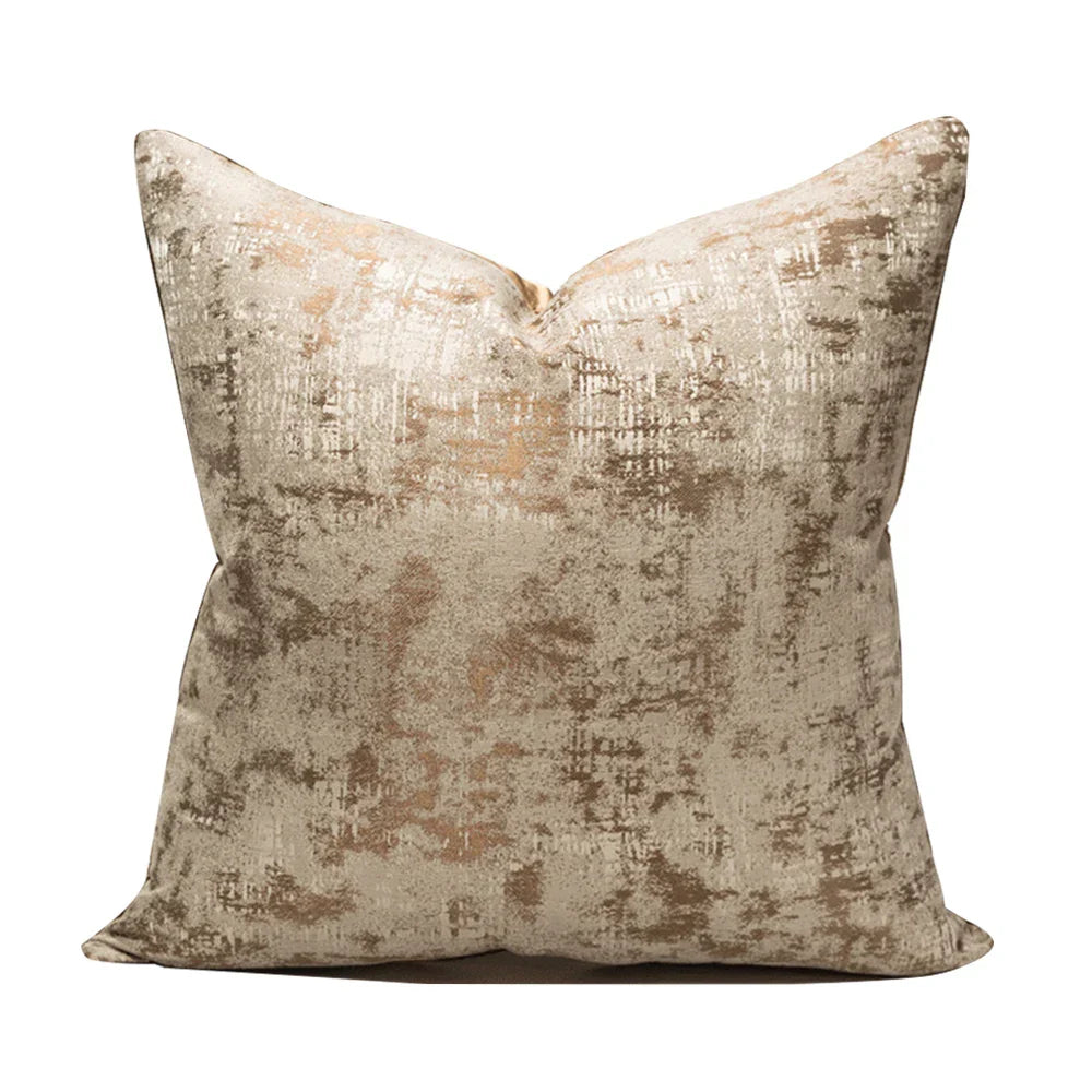 AbstractLuxe - Housse de coussin moderne pour le salon et la chambre