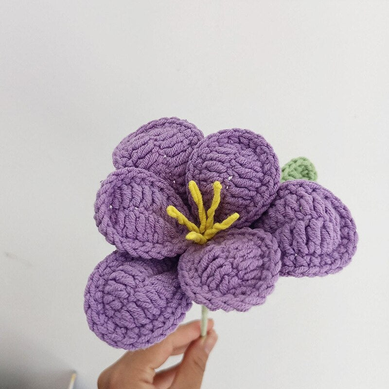 Tulip Crochet Bouquet -sisustus