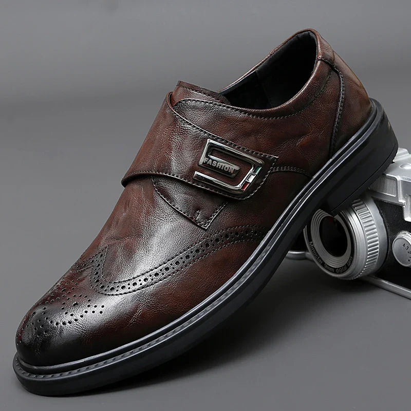 Zapatos business de piel TitanCraft para hombre.