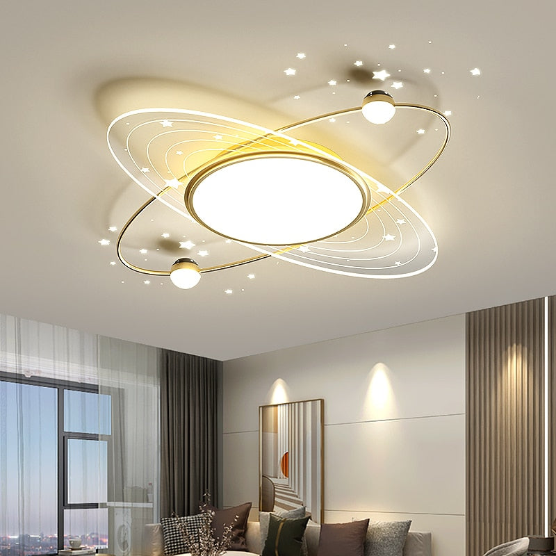 Moderne Luci da Soffitto LED Stellate