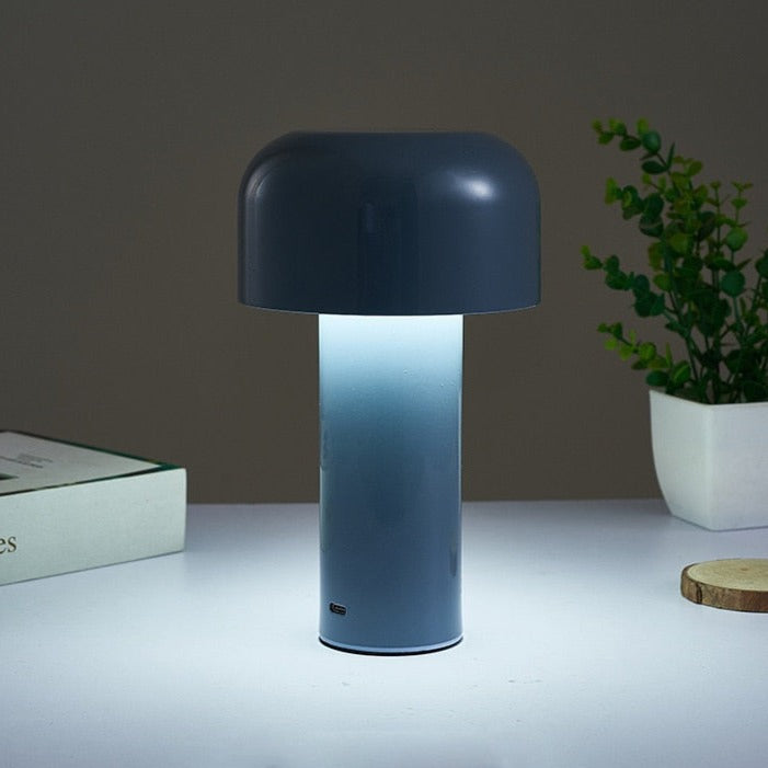 Lampe de table sans fil champignon de style italien