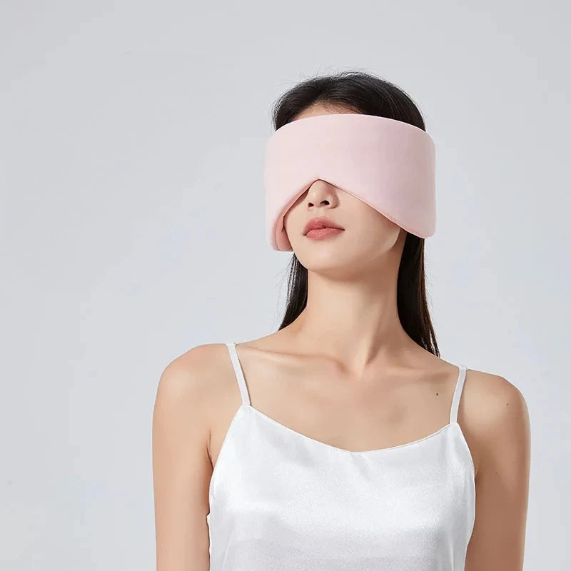 Rilassati con SilkCool | Maschera per dormire bifacciale