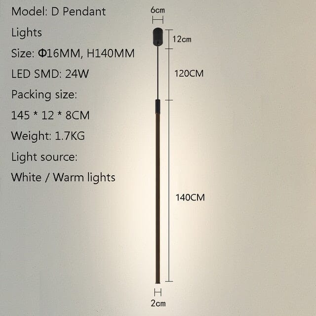 Lineaire Luxe LED Polenlampen