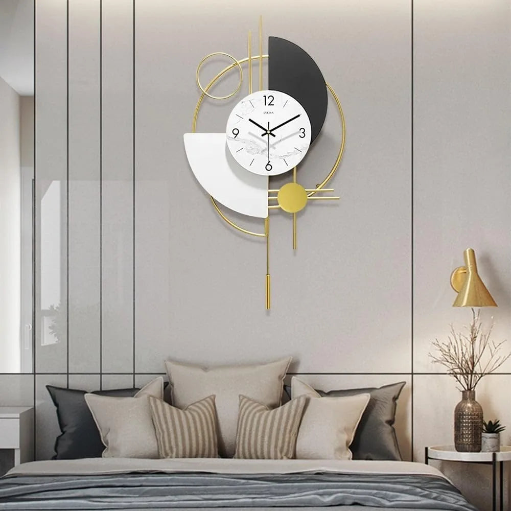 GoldSphere – Orologio decorativo 3D per soggiorno