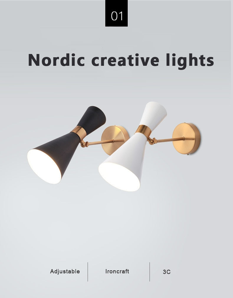 IIS Nara Nordic Home Living Sengevegglampe Minimalistisk