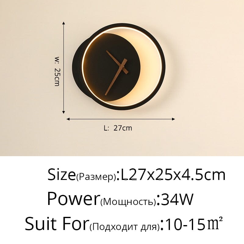 Vrimlo Unqiue LED wall clock