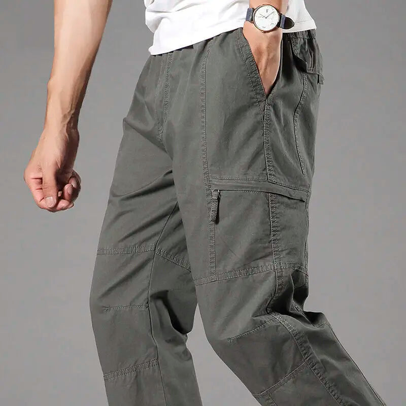 Pantalones Cargo de Algodón para Hombre