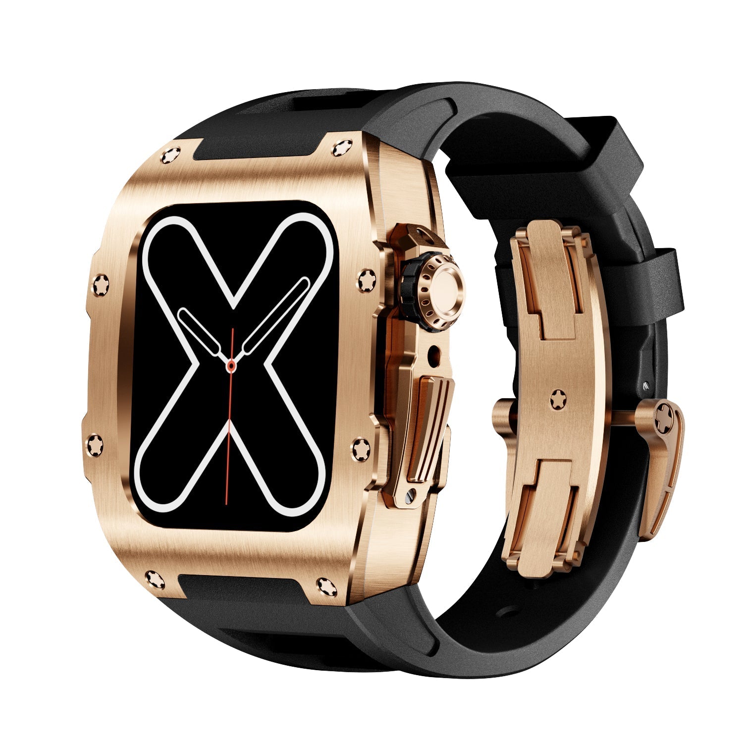 RM 9009 Serie - Goldene Apple Watch Hülle