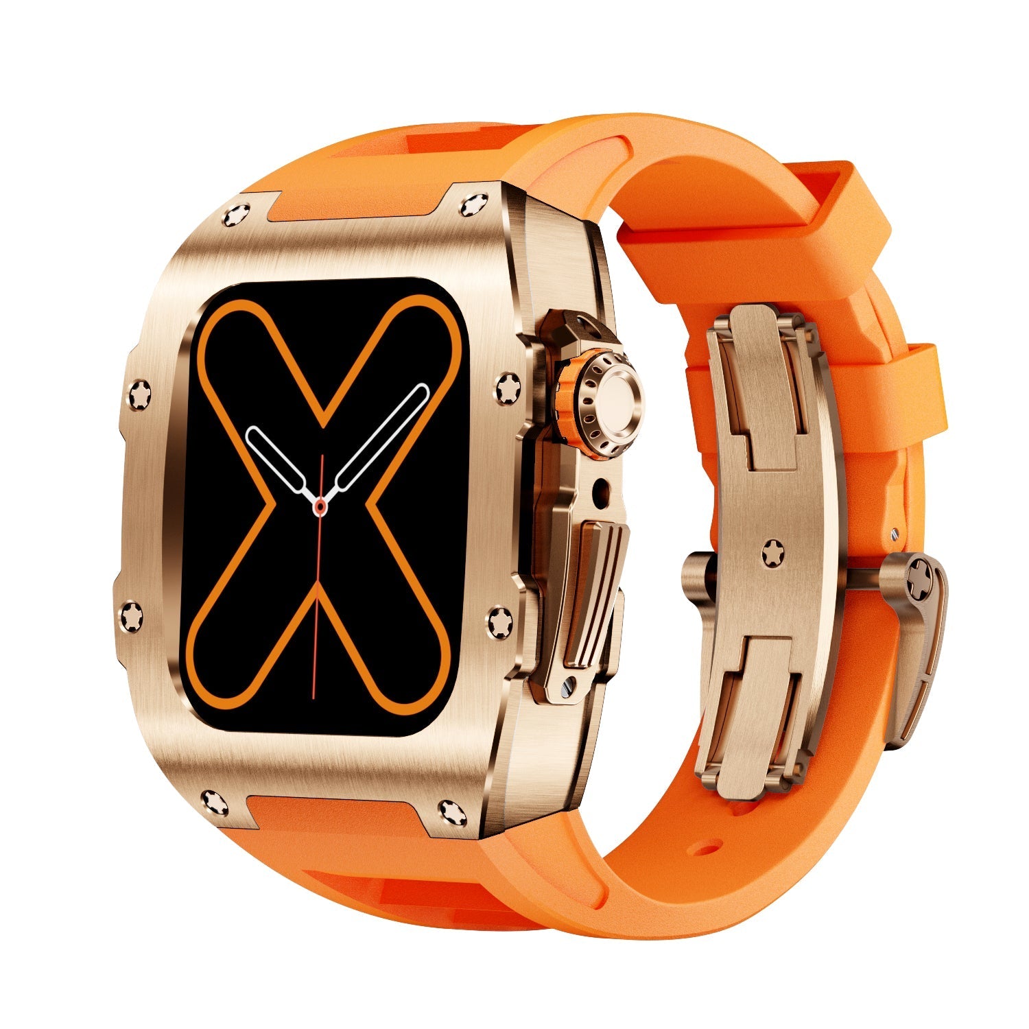 RM 9009 Serie - Goldene Apple Watch Hülle