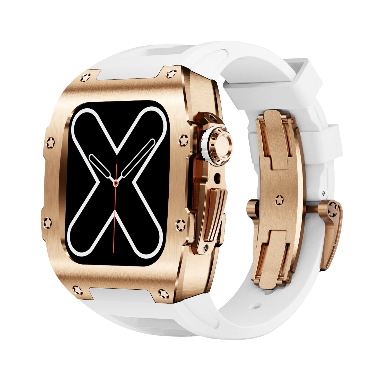 RM 9009 Serie - Goldene Apple Watch Hülle