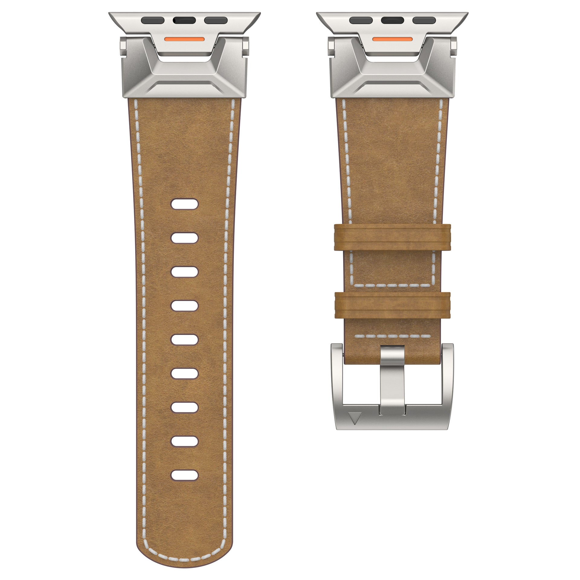 New Explorer Leather Strap For Apple Watch