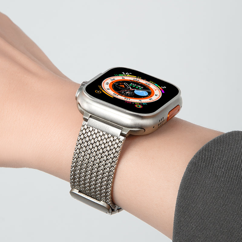 Geflochtenes Magnetarmband für die Apple Watch