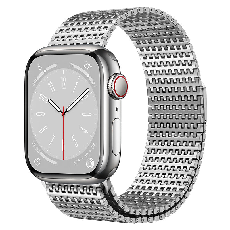 Domino Edelstahl-Magnetarmband für Apple Watch