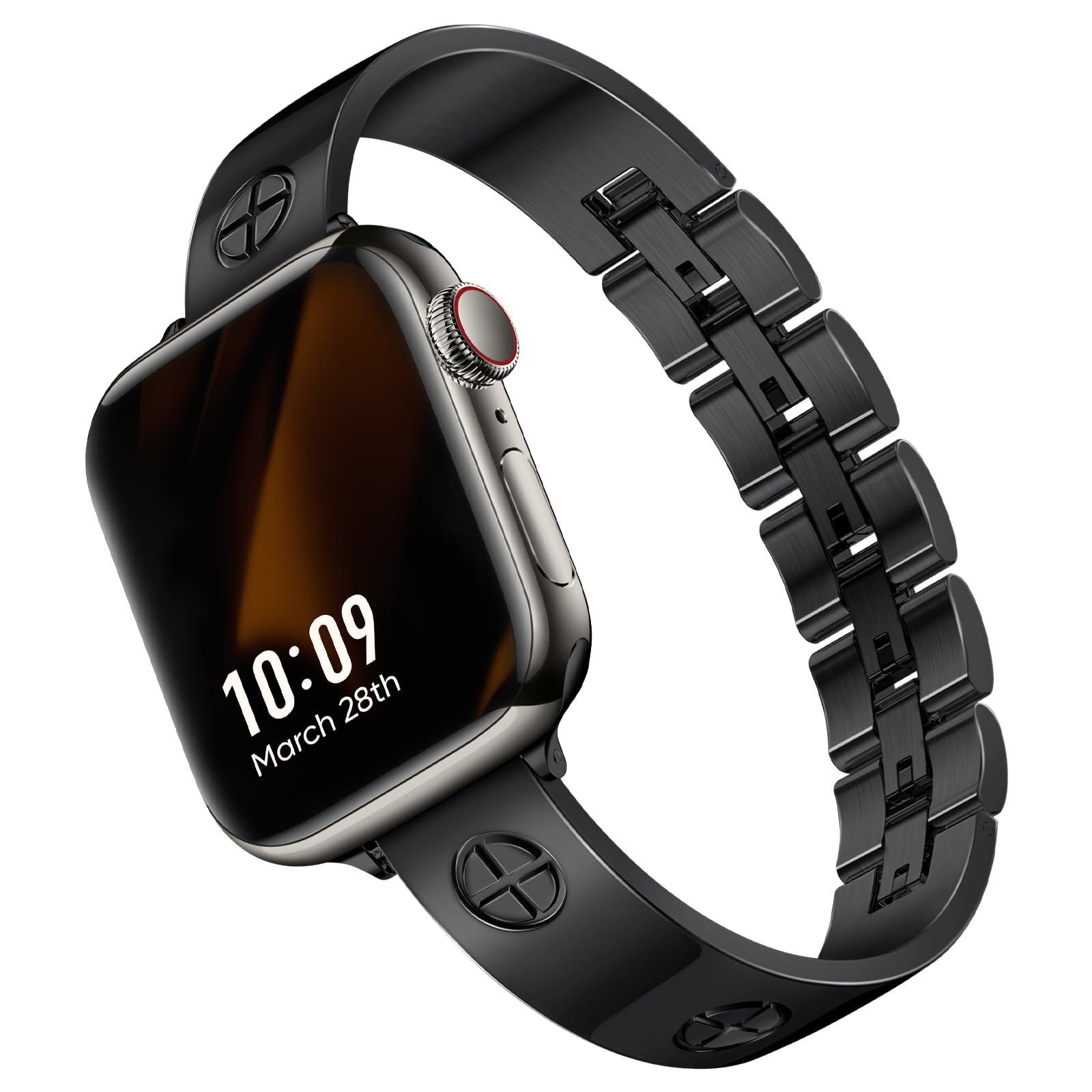 Kreuz Metallarmband für Apple Watch