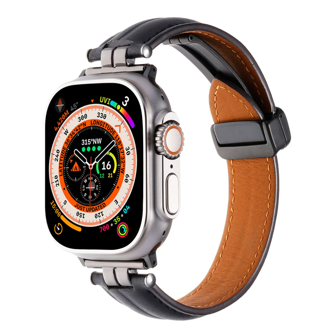 Magnetisches Lederarmband für die Apple Watch