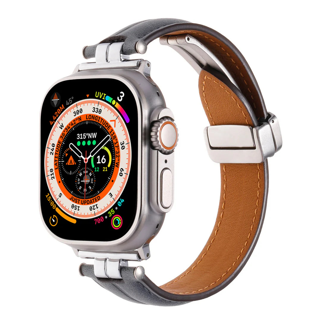 Magnetisches Lederarmband für die Apple Watch