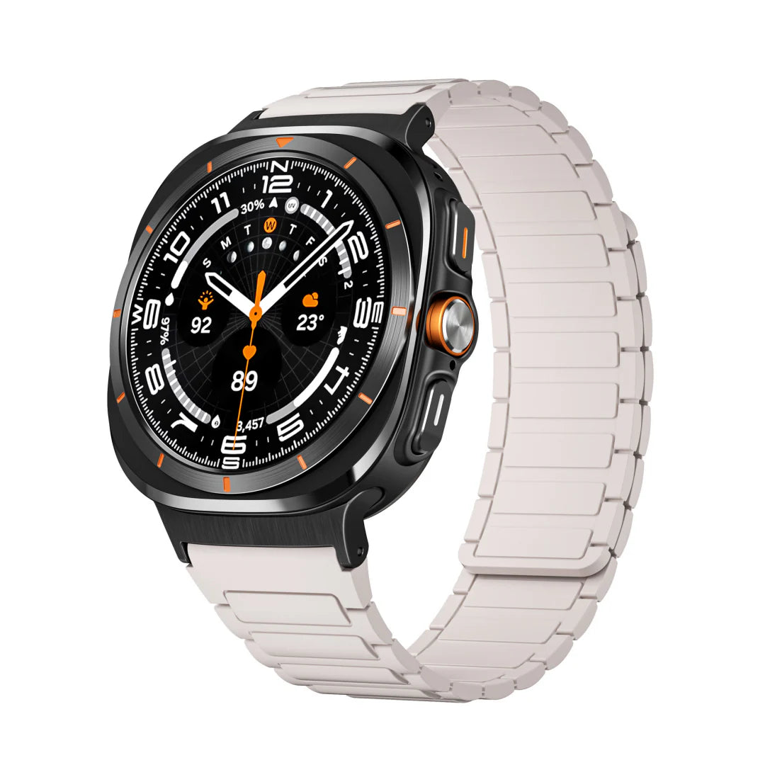 Neues magnetisches Silikonarmband für Samsung Galaxy Watch Ultra