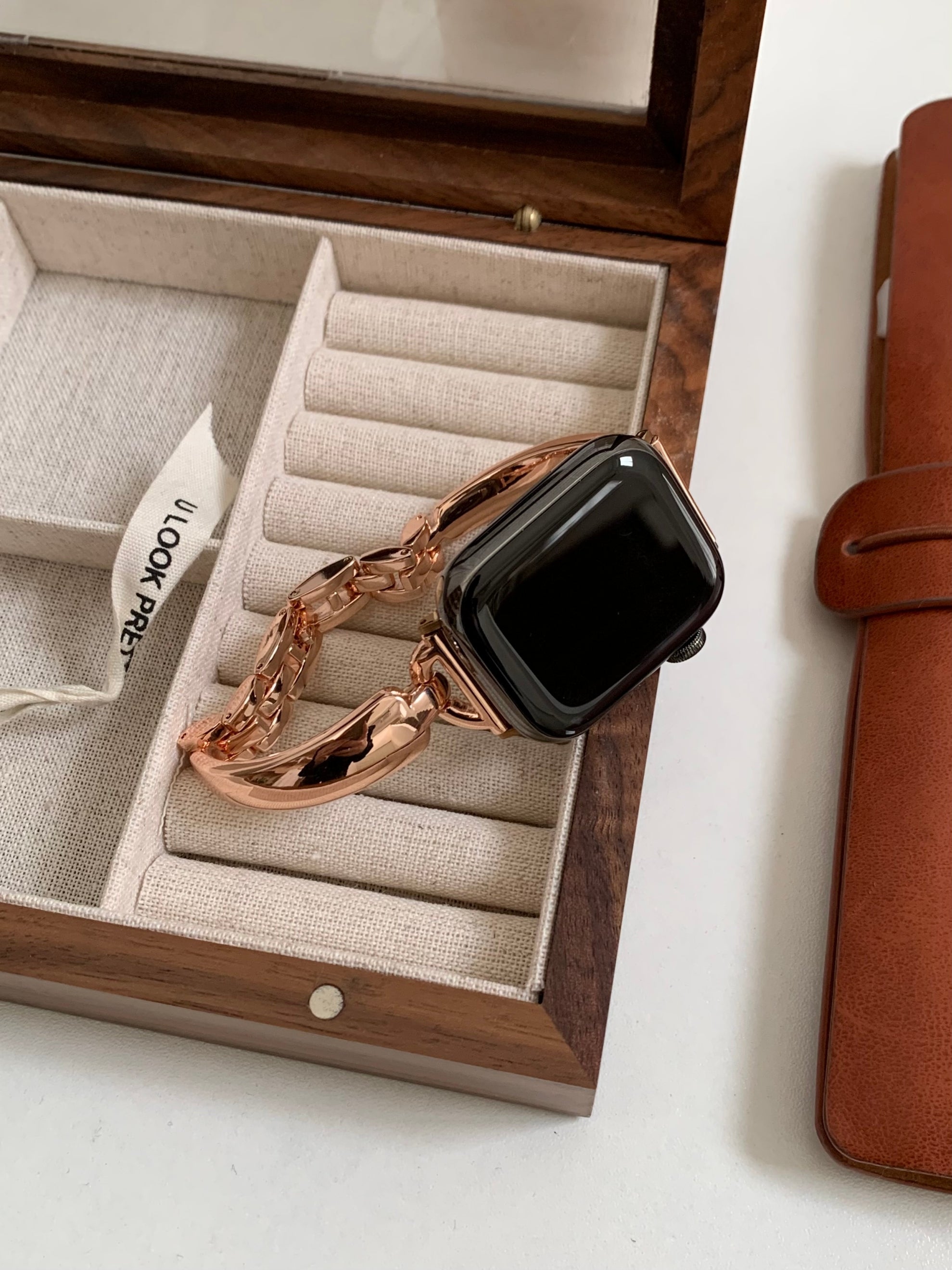 Bracelet en métal simple pour Apple Watch