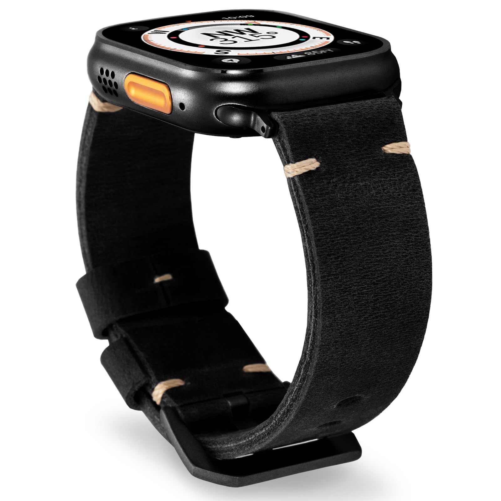 Bracelet en cuir vintage pour Apple Watch