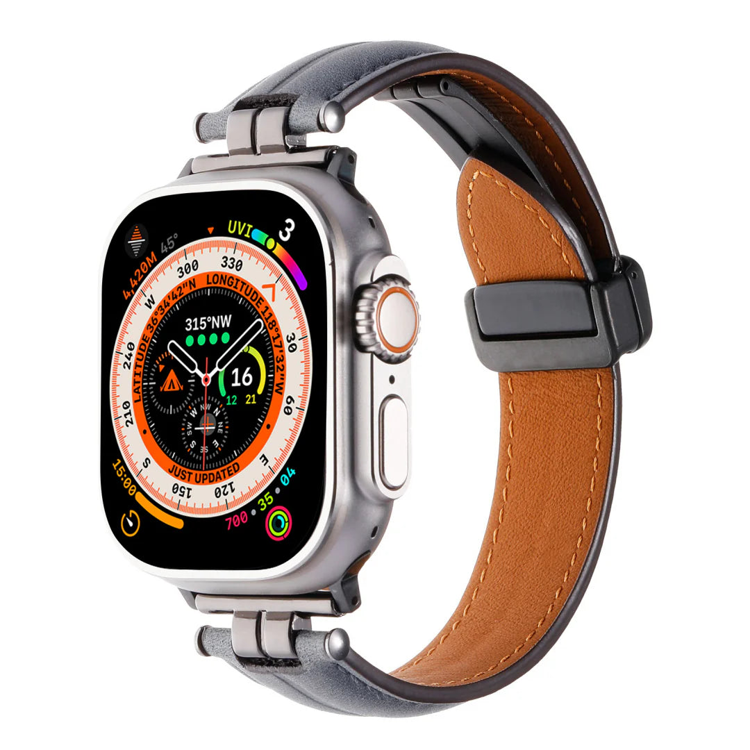 Magnetisches Lederarmband für die Apple Watch