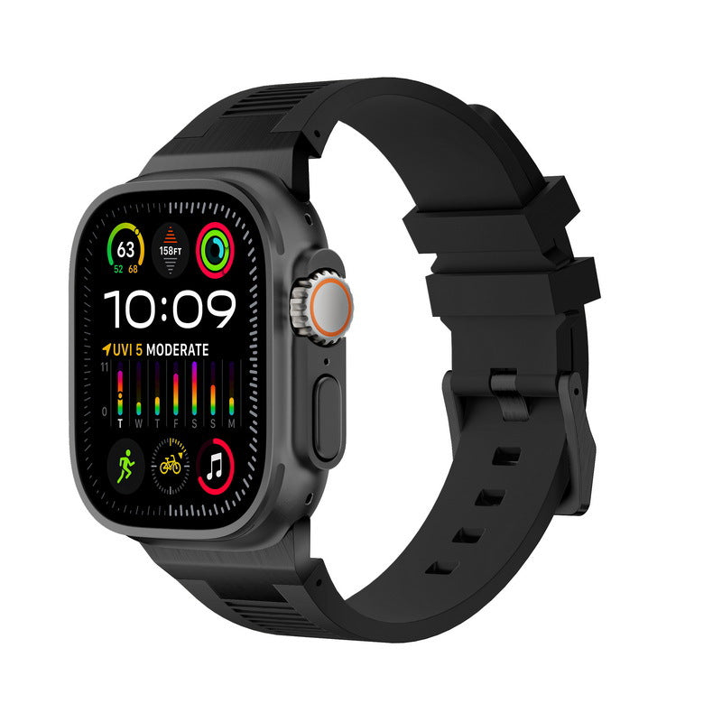 AP Ny Connector Silikone Rem Til Apple Watch