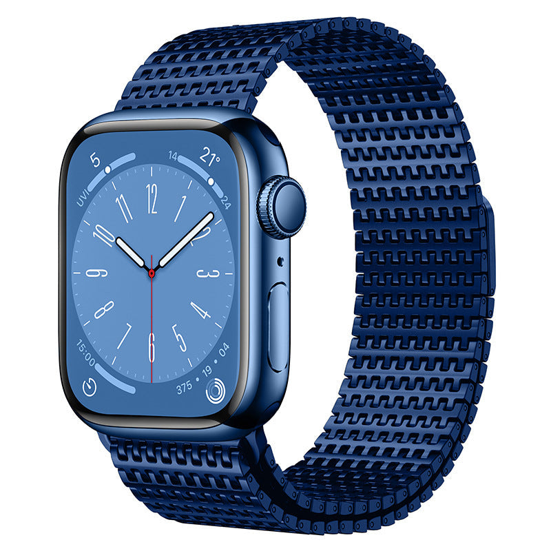 Domino Edelstahl-Magnetarmband für Apple Watch