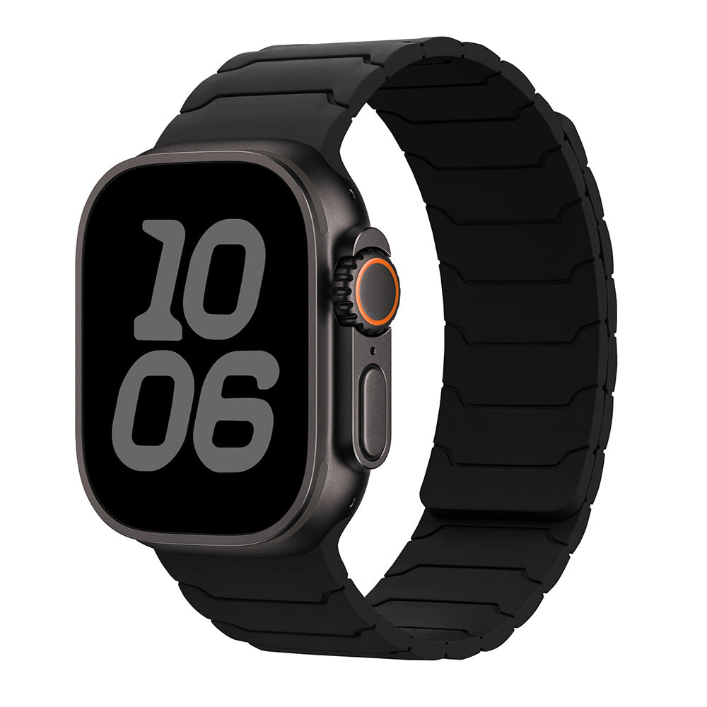 רצועת שעון מגנטית סיליקון של Armor Warrior עבור Apple Watch