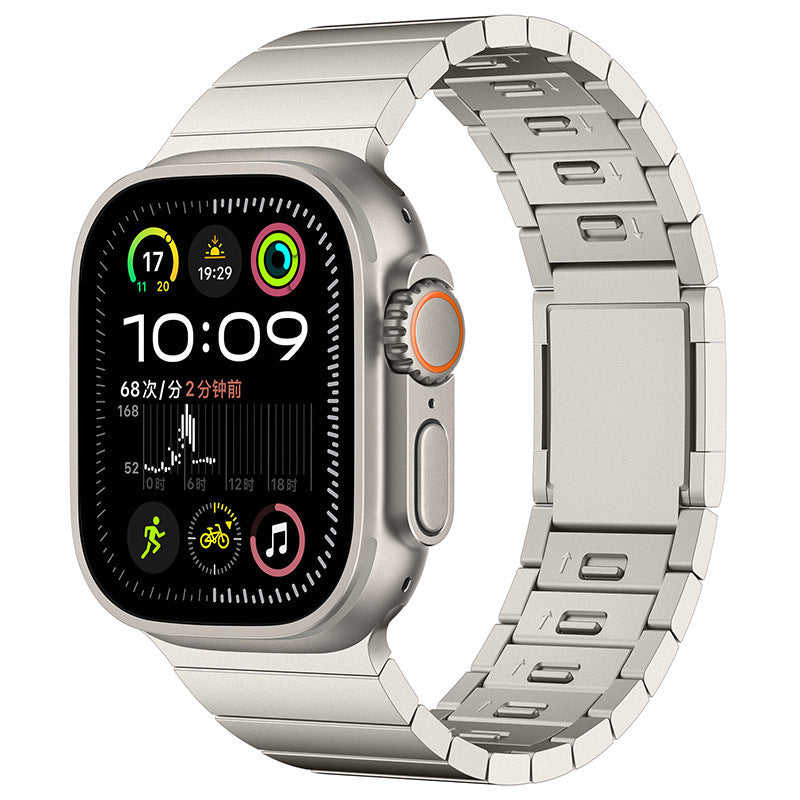 Premium Stainless steel Magnetic Buckle Band For Apple Watch