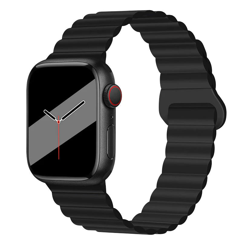 רצועת סיליקון מגנטית עבור Apple Watch