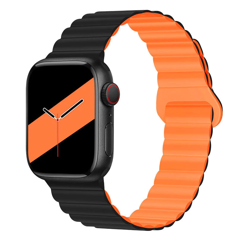 רצועת סיליקון מגנטית עבור Apple Watch